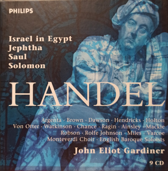 Handel, Monteverdi Choir, English Baroque Soloists, John Eliot