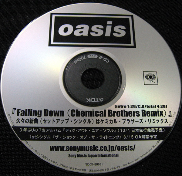 Oasis – Falling Down (2008, CD) - Discogs