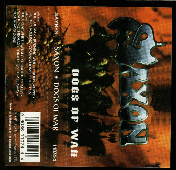 Saxon – Dogs Of War (1995, CD) - Discogs