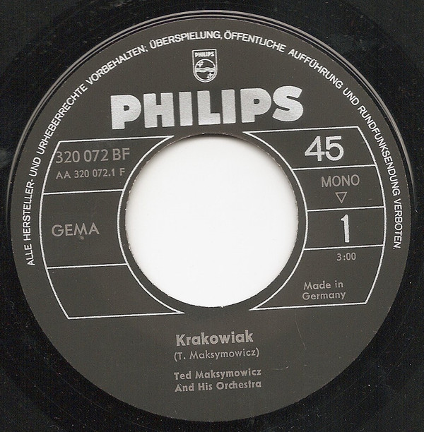 ladda ner album Ted Maksymowicz And His Orchestra - Krakowiak