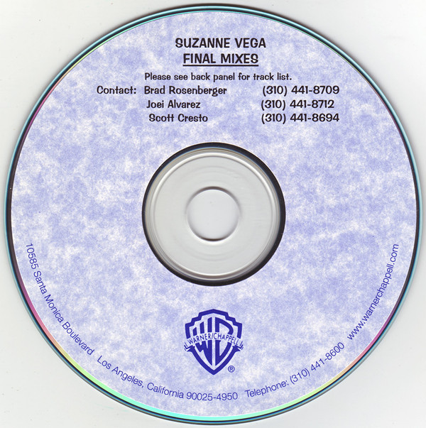 lataa albumi Suzanne Vega - Final Mixes
