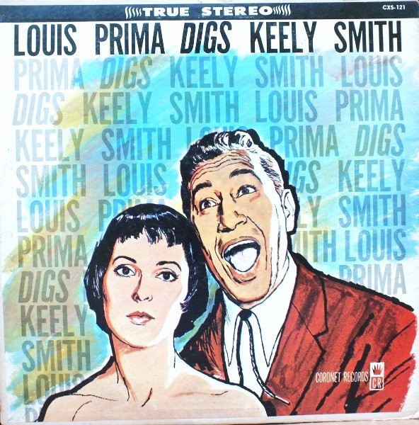 Louis Prima Pretty Music - Prima Style Vol. 1 Vinyl LP Dot DLP 3264 1960  MONO