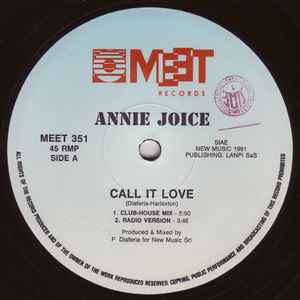Annie Joice - Call It Love