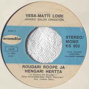 Pochette de l'album Vesa-Matti Loiri - Roudari Roope Ja Hengari Hertta / Uuno Turhapuro