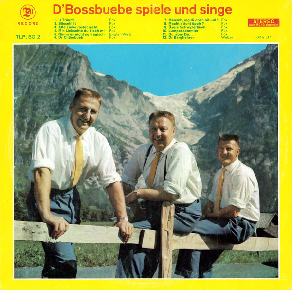 baixar álbum D'Bossbuebe - DBossbuebe Spiele Und Singe