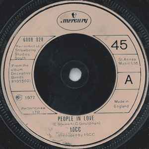10CC - People In Love album cover
