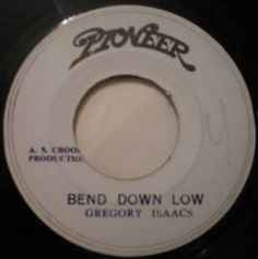 Gregory Isaacs - Bend Down Low album cover