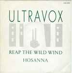 Cover of Reap The Wild Wind / Hosanna, 1982, Vinyl