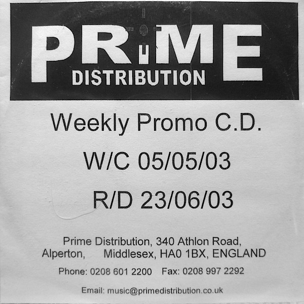 lataa albumi Various - Prime Distribution Weekly Promo CD RD 230603