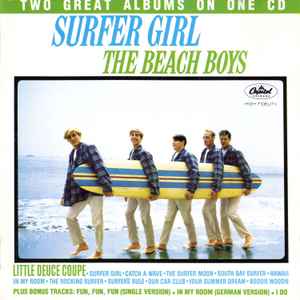 The Beach Boys - Surfer Girl / Shut Down Volume 2 album cover