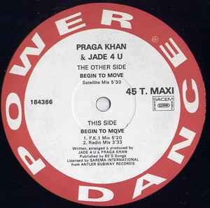 Praga Khan & Jade 4 U – Begin To Move (1994, Vinyl) - Discogs