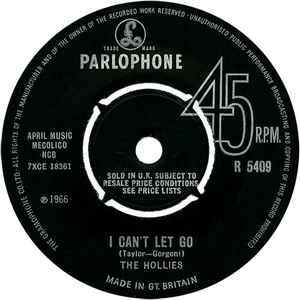 The Hollies - I Can't Let Go