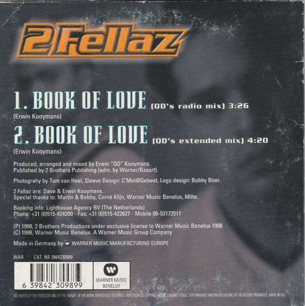 descargar álbum 2 Fellaz - Book Of Love