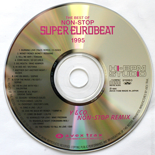 lataa albumi Various - The Best Of Non Stop Super Eurobeat 1995