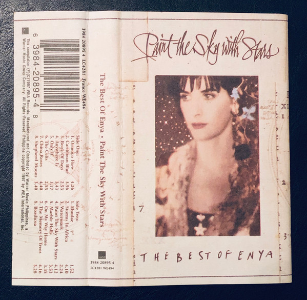 Enya – Paint The Sky With Stars - The Best Of Enya (1997, Cassette