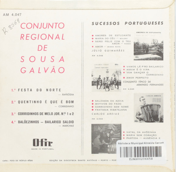 ladda ner album Conjunto Regional De Sousa Galvão - Festa Do Norte