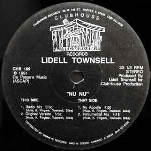 Lidell Townsell - Nu Nu album cover
