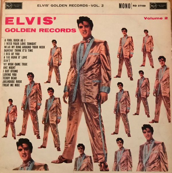 Price Value For Elvis Presley Elvis Golden Records Vol 2