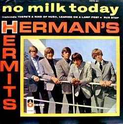 Herman’s Hermits *No Milk today*  original signed Photo in 20x25 cm 8x10 