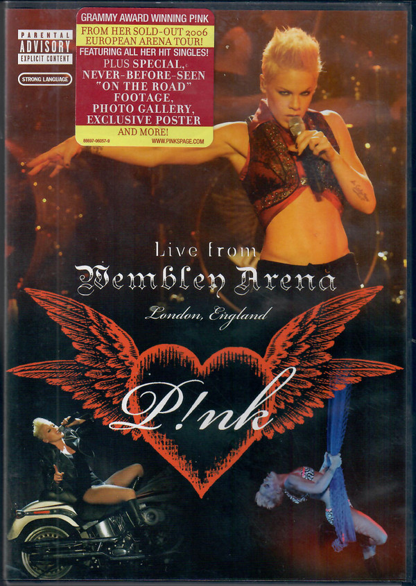 P!NK - Live From Wembley Arena London England | LaFace Records (88697-06057-9) - main