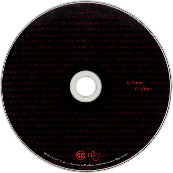 télécharger l'album 116 Clique - 13 Letters A 116 Clique Compilation Album