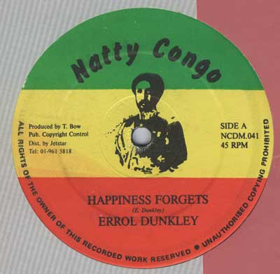 baixar álbum Errol Dunkley - Happiness Forgets