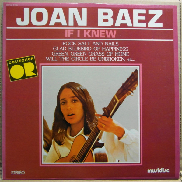 Joan Baez – Don't Think Twice, It's All Right (1963, Vinyl) - Discogs