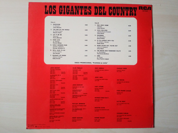 baixar álbum Various - Los Gigantes Del Country