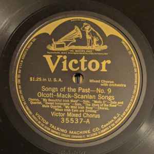 Victor Mixed Chorus - Songs Of The Past - No. 9 / Songs Of The Past - No. 10 album cover