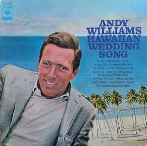 Andy Williams - Hawaiian Wedding Song album cover