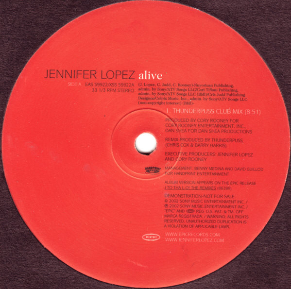 baixar álbum Jennifer Lopez - Alive The Thunderpuss Remixes