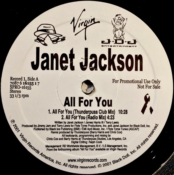 Janet Jackson – All For You (2001, Vinyl) - Discogs