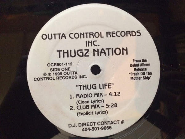 Thugz Nation – Thug Life (1999, Vinyl) - Discogs
