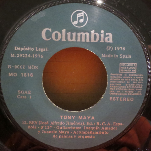 last ned album Tony Maya - El Rey