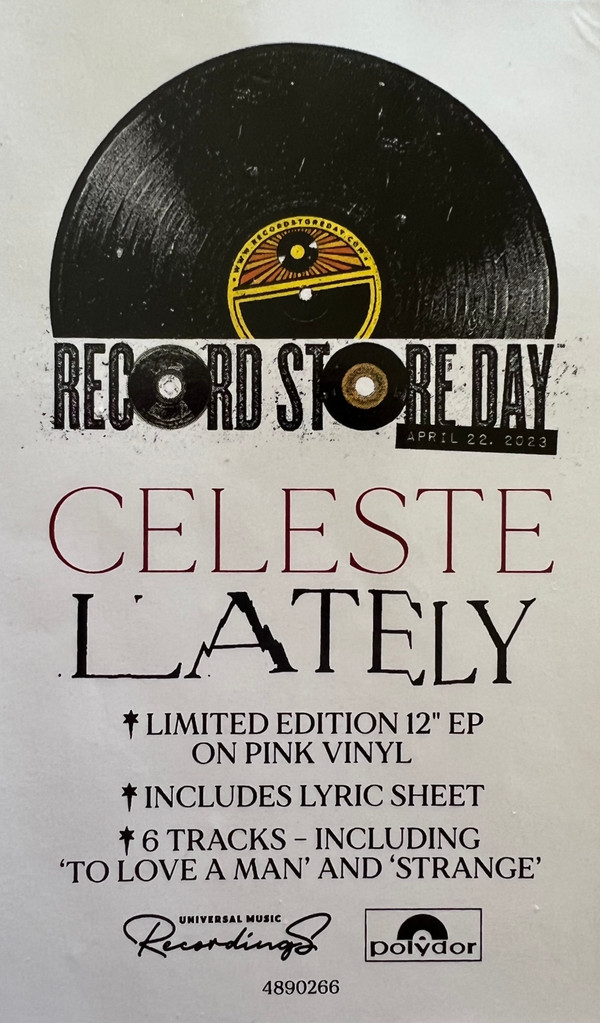 Celeste - Lately EP | Polydor (4890266) - 8