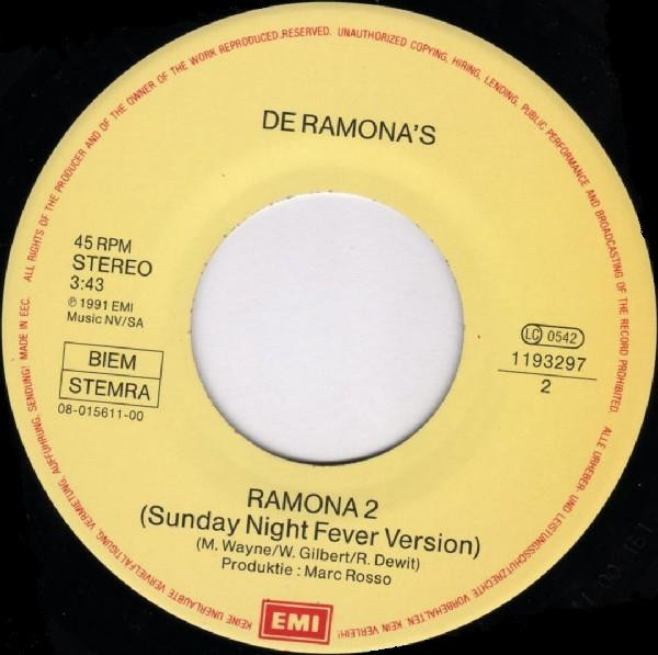 Album herunterladen De Ramona's - Ramona