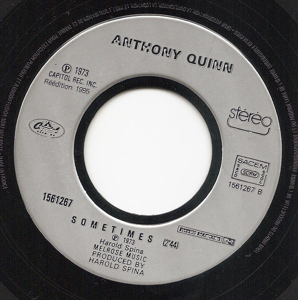 Anthony Quinn - I Love You, You Love Me | Capitol Records (1561267) - 4