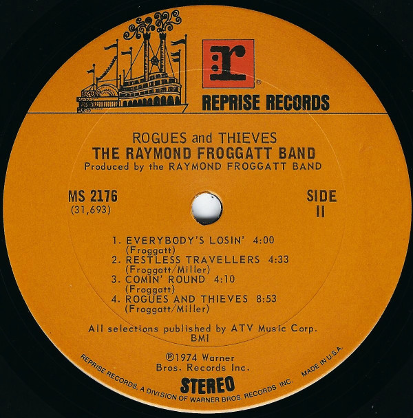 Album herunterladen The Raymond Froggatt Band - Rogues And Thieves