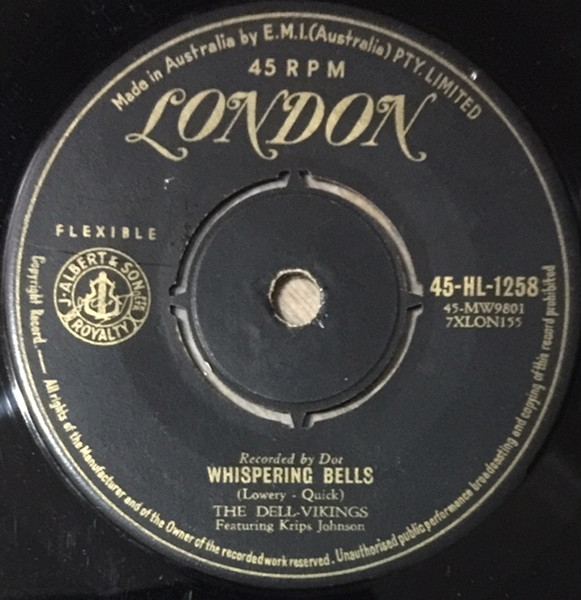 The Del Vikings – Whispering Bells (1957, Vinyl) - Discogs