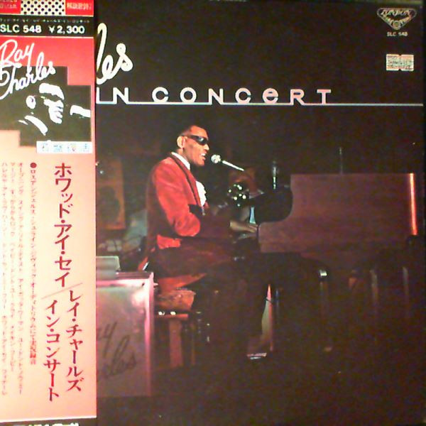 Ray Charles - Ray Charles In Concert (Vinyl, Japan, 1975) For Sale 