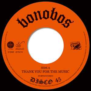 Bonobos – Thank You For The Music (2017, Vinyl) - Discogs