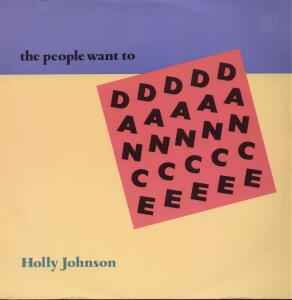 Holly Johnson - The People Want To Dance album cover