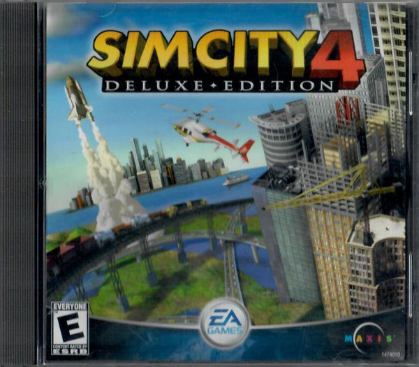 simcity 4 deluxe edition disc