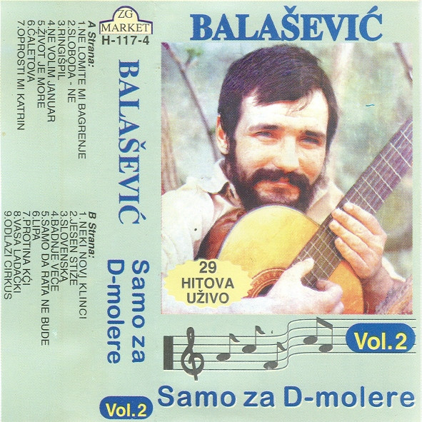 Album herunterladen Balašević - Samo Za D Molere Vol1 29 Hitova Uživo