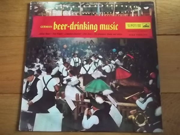 German Beer Drinking Music Vinyl Record 12´´ Vintage 海外 即決-