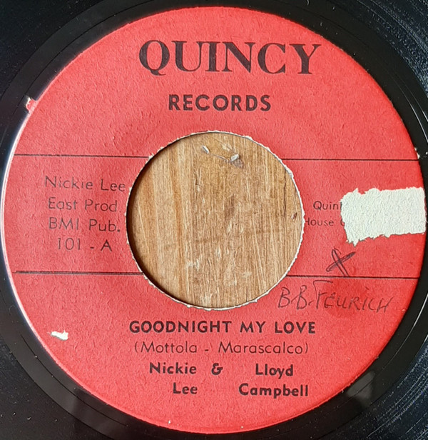 ladda ner album Nickie Lee & Lloyd Campbell, Brentford Allstars - Goodnight My Love bw Reggae Version