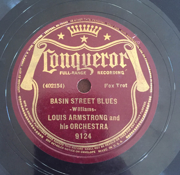 télécharger l'album Louis Armstrong And His Orchestra - Basin Street Blues St Louis Blues