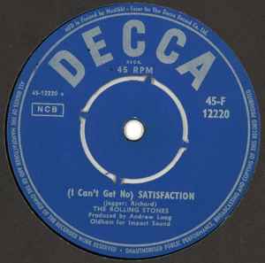 The Rolling Stones – Satisfaction (1965, Vinyl) - Discogs