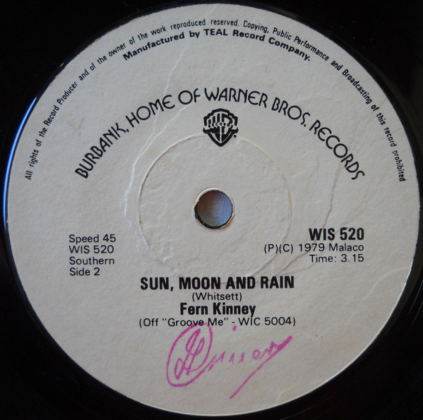 télécharger l'album Fern Kinney - Groove Me Sun Moon And Rain