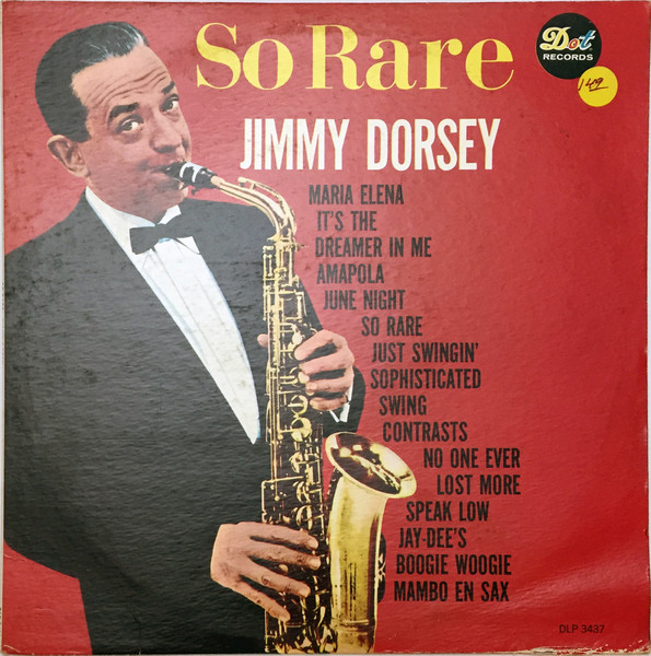 とっておきし新春福袋 JIMMY DORSEY SO RARE LP 2870 392 UK盤